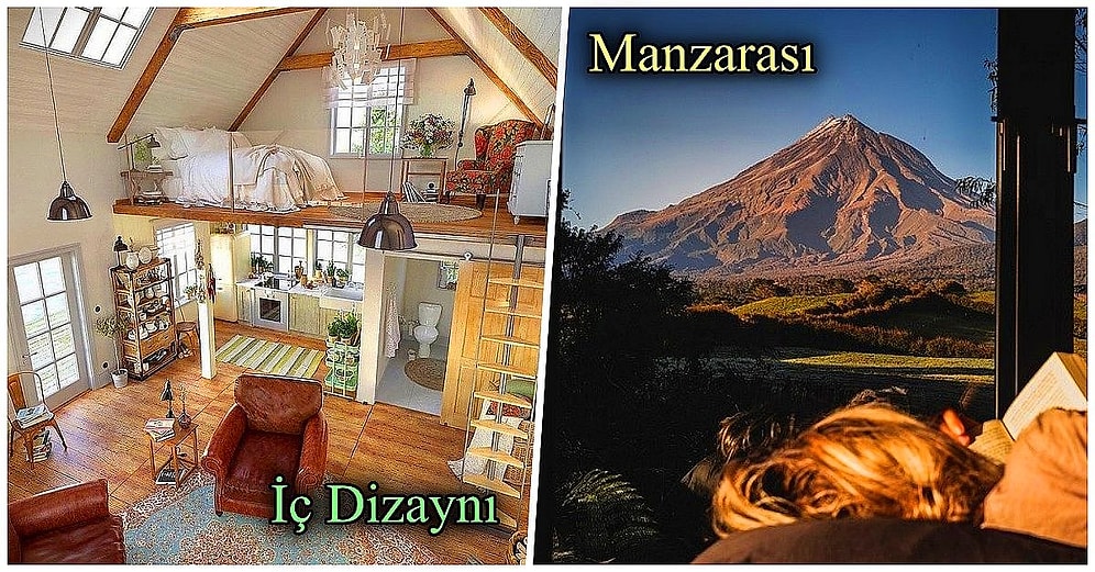 Kendi Emekleriyle İnşa Ettikleri Mini Evlerde Adeta Cennetten Bir Parça Oluşturmayı Başaran İnsanlar