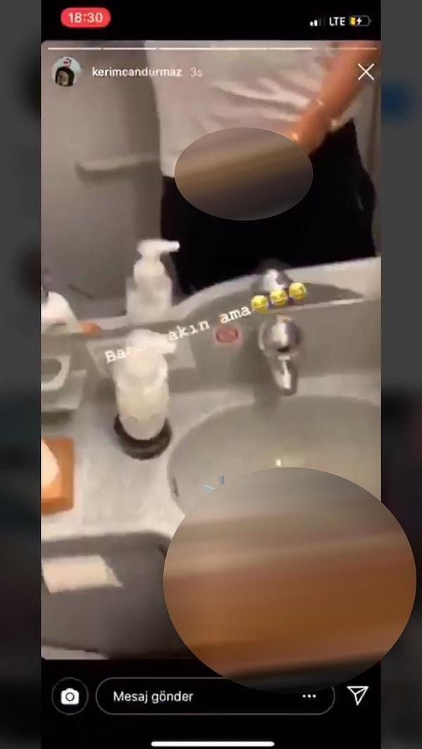 13. Kerimcan Durmaz'ın uçak tuvaletinde mastürbasyon yaptığı görüntülerin "yanlışlıkla" Instagram'dan yayınlanması.