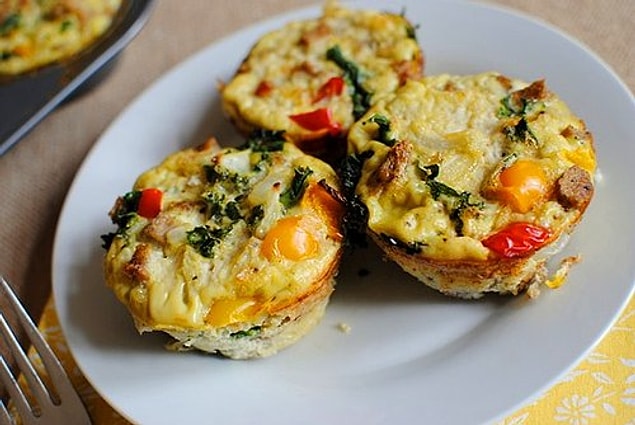 9. Unsuz şipşak bir muffin için: Muffin Yumurta