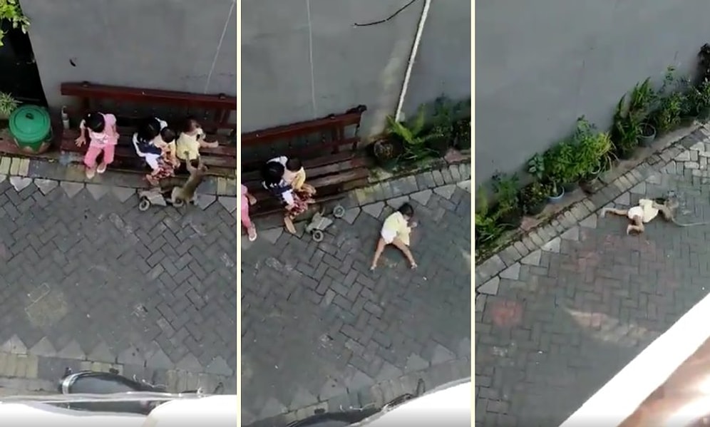 Son Zamanlardaki En Sıra Dışı Olay: Motosikletle Gelip Çocuk Kaçırmaya Çalışan Maymun