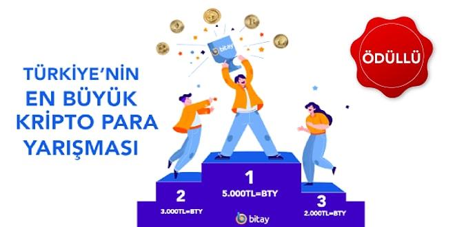 Katılan Herkese Kripto Para Hediye: Türkiye'nin En Büyük Kripto Para Yarışmasına Davetlisin!