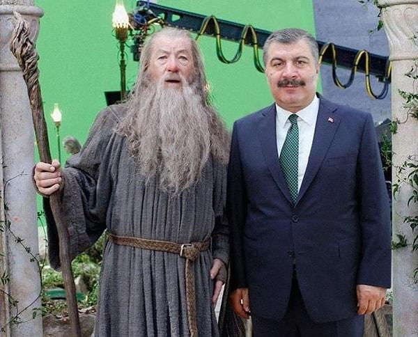 10. Gri Gandalf da aramızda.