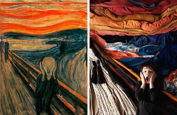 7. Edvard Munch'ın 'Çığlık' tablosu