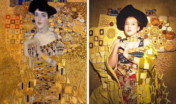 16. Gustav Klimt'den 'Portrait of Adele Bloch-Bauer'