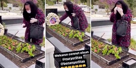 Nur Yerlitaş'ın Mezarının Başında Ağlayıp Kendini Videoya Çektiren Murat Övüç, Tepkilerin Odağında