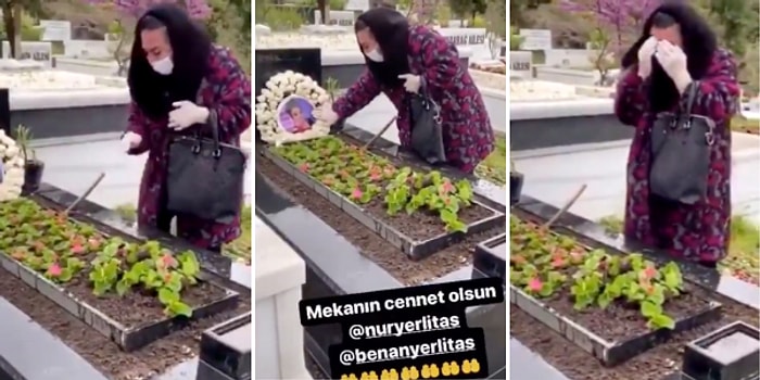 Nur Yerlitaş'ın Mezarının Başında Ağlayıp Kendini Videoya Çektiren Murat Övüç, Tepkilerin Odağında