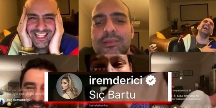 Melikşah Altuntaş ile Açtığı Canlı Yayında Yanlışlıkla Geğiren Bartu Küçükçağlayan'a Gelen Birbirinden Komik Tepkiler