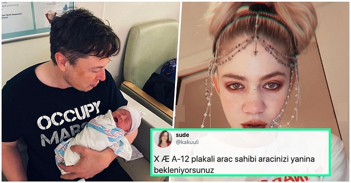 Elon Musk ve Sevgilisi Grimes'ın Yeni Doğan Bebeklerinin Bi' Garip Adına Gelen Birbirinden Komik Tepkiler