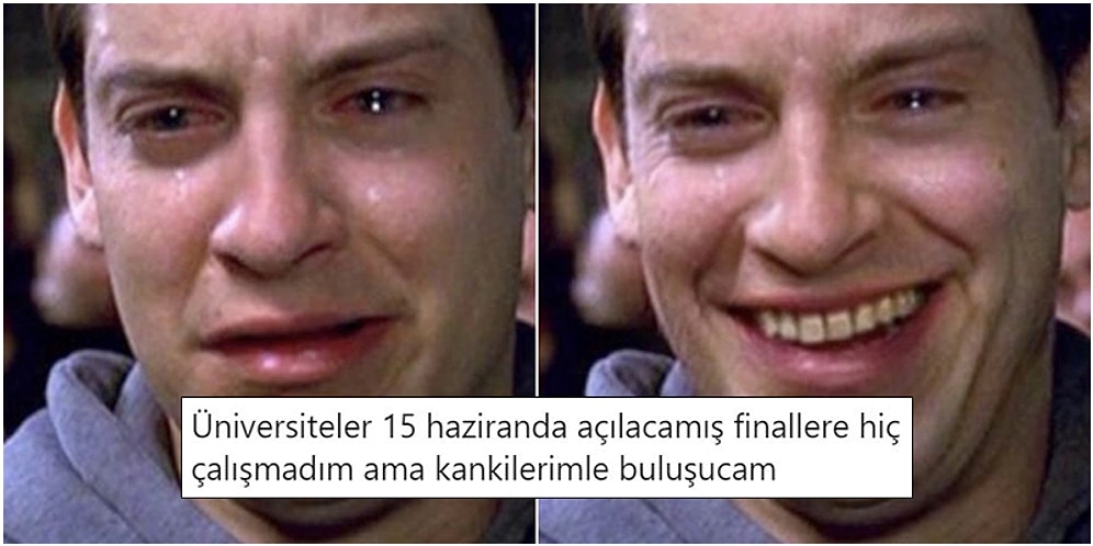 15 Haziran'da Üniversitelerin Açılacağını Öğrenip Paçaları Tutuşan Öğrencilerden 21 Güldüren Tepki
