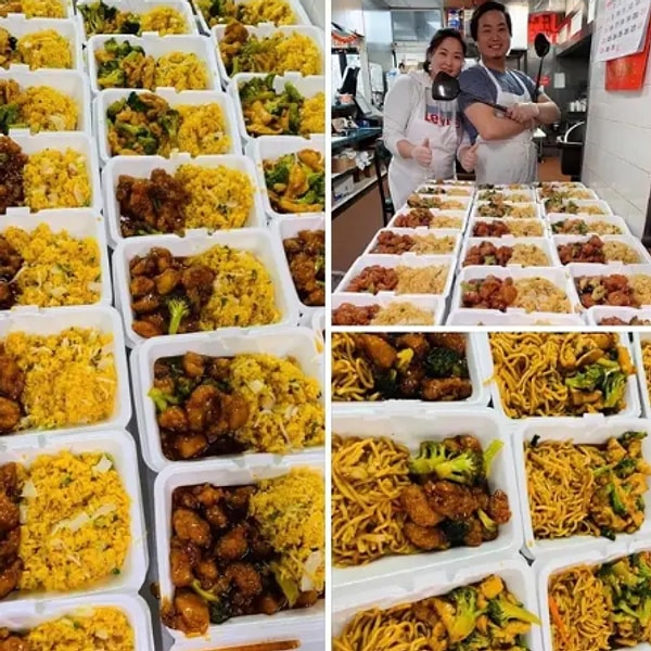 6. Ресторан, который раздает бесплатную еду для студентов и пожилых людей: