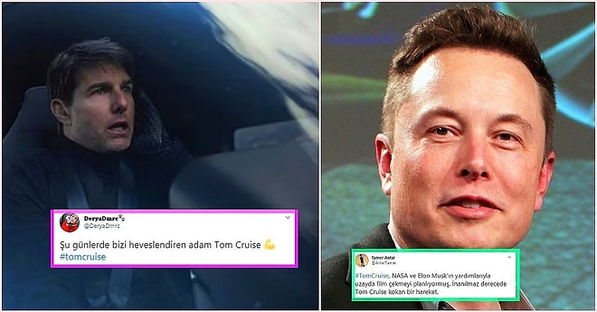 Tom Cruise ve Elon Musk Bir İlke İmza Atarak Uzayda Çekecekleri Filmin Hazırlıklarına Başladılar!