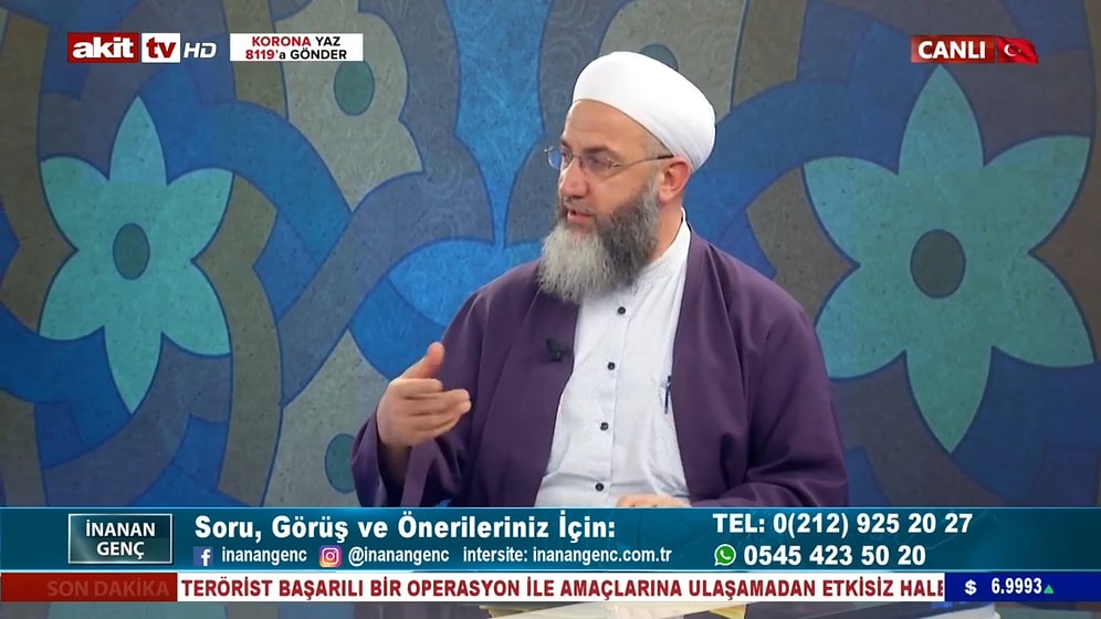 Akit Tv'de Yayınlanan 'İnanan Genç' Programında İlginç Konu: 'Erkek, Orucunu Hanımıyla da Açabilir'