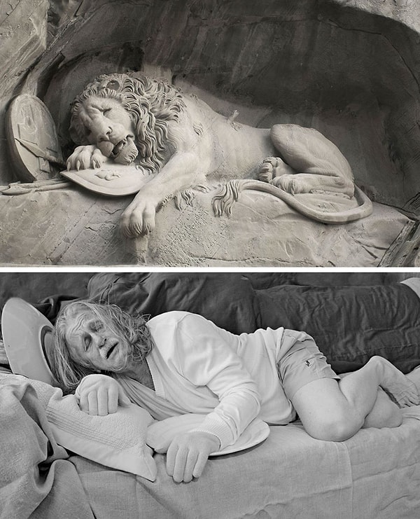 «Раненый лев», Лукас Ахорн