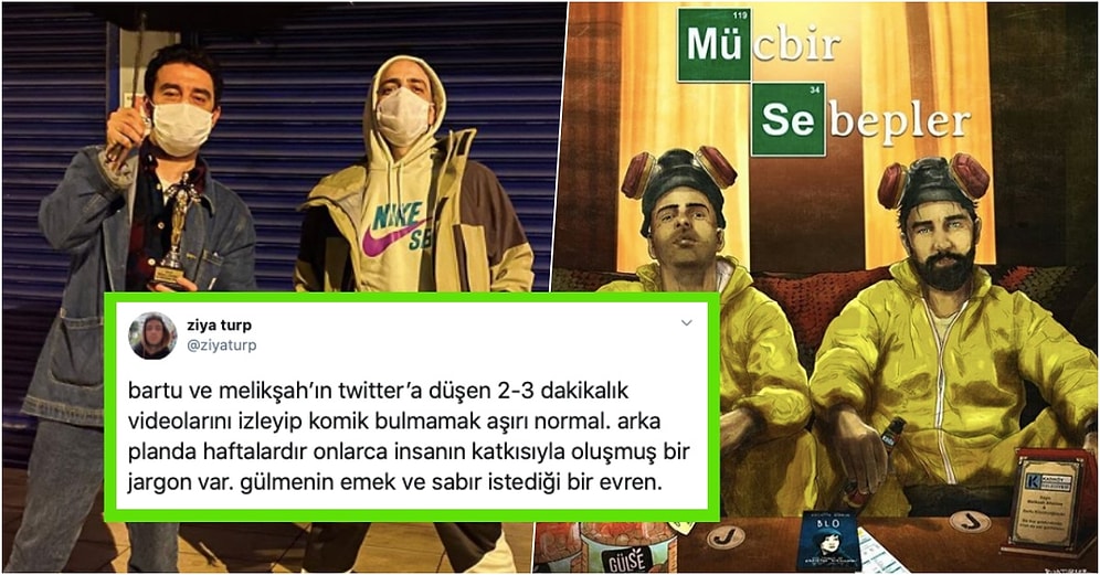 Melikşah Altuntaş ve Bartu Küçükçağlayan'ın Karantina Talk Show'u Mücbir Sebepler Sosyal Medyanın Gündeminde