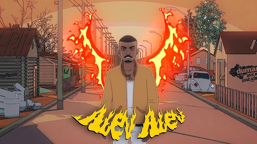 Zen-G ft Ati242 - Alev Alev Şarkı Sözleri