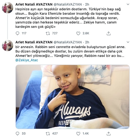 Türkiye O'nu Yaşatamadı... Kanser Hastası 8 Yaşındaki Ahmet Ataç, Hayata Veda Etti