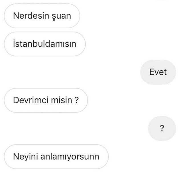 15. Hızlı cevap ver!