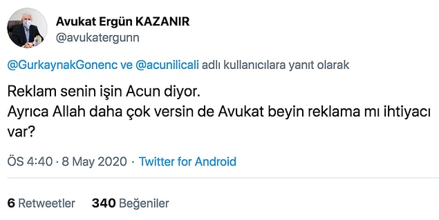 Twitter'da gerçekleşen bu tartışma sonrası da herkes yorumlarını paylaştı: