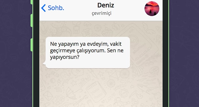 Devam et bakalım...