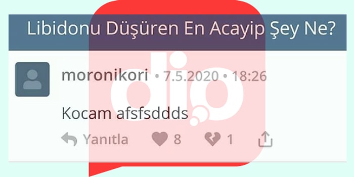 Şimdiden Yerlerini Kapan dio'cuların Libidolarını Düşüren En Acayip Şeyler