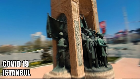 Koronavirüs Nedeniyle Boşalan İstanbul'u Havadan Drone ile Kaydeden Adamdan Müthiş Çalışma