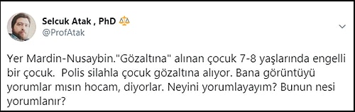 Mardin'de Bir Çocuğu Havaya Ateş Açarak Yakalayan Polis Tepkilerin Odağında