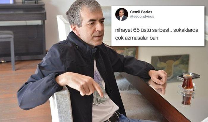 A Haber Yorumcusu Cemil Barlas'dan 65 Yaş Üstü Vatandaşlara: 'Azmasalar Bari'