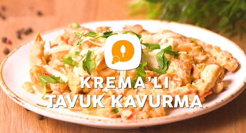 Sütaş Krema'lı Tavuk Kavurma
