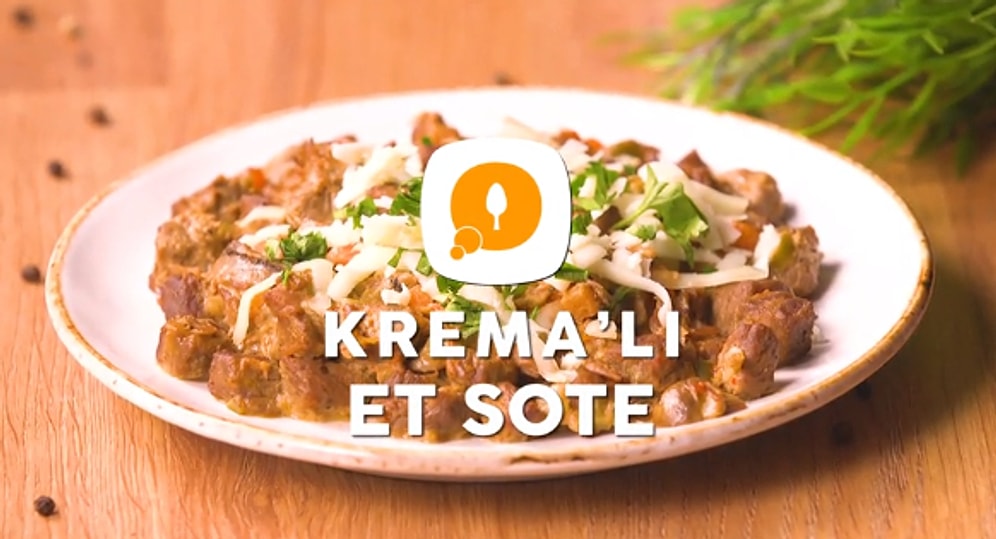 Sütaş Krema'lı Et Sote