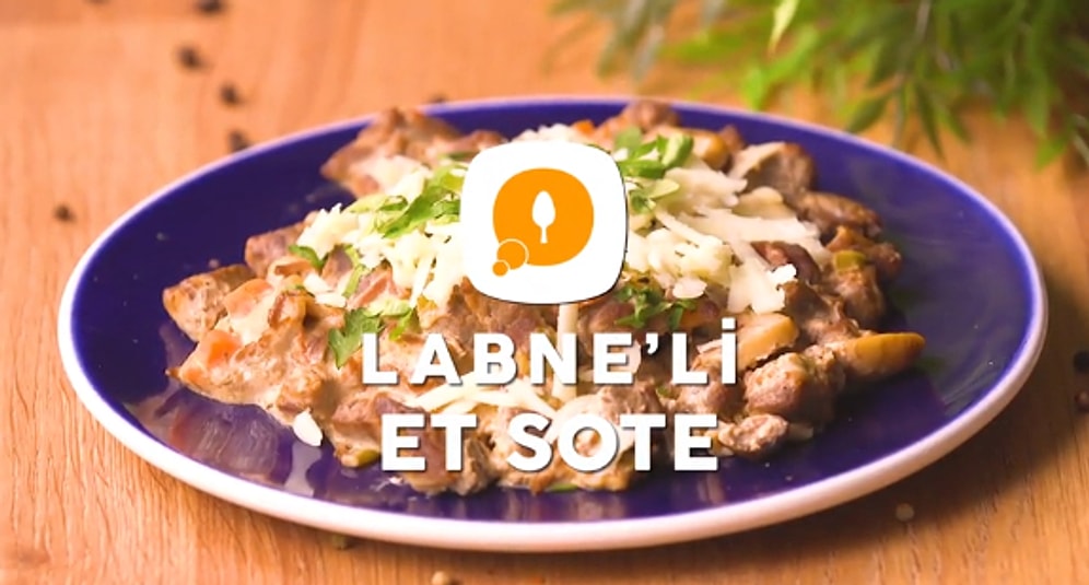 Sütaş Labne'li Et Sote