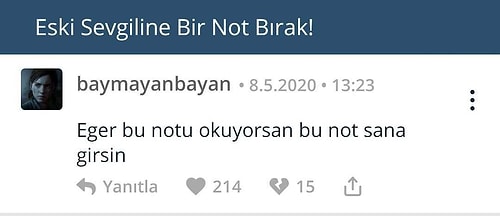 Eski Sevgilisine Not Bırakanından Dünyaya Mesaj Verene Bu Haftanın En İyi dio'ları