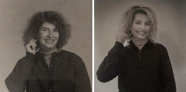 16. "80'li yıllarda modellik yapan annemin bu fotoğrafını taklit ettim."