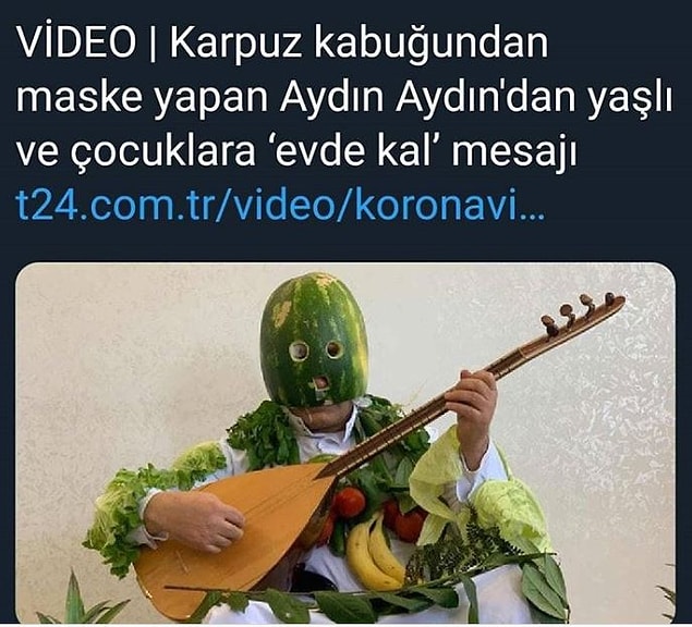 12. Bu görüntüden sonra herkes evde kalır tabii. :)