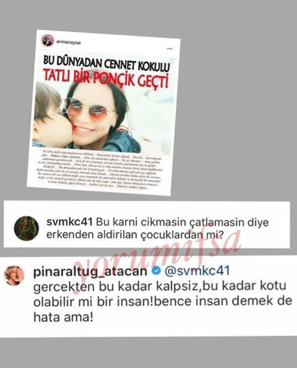 Geçtiğimiz günlerde 10 yaşındaki oğlu Pars'ı kaybeden Ebru Şallı'ya yapılan çirkin yorum, Pınar Altuğ da dahil herkesi çileden çıkardı!