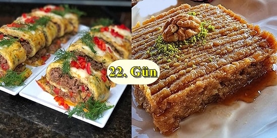 'İftara Ne Pişirsem?' Diye Düşünmeyin! Ramazan'ın 22. Günü İçin İftar Menüsü Önerisi