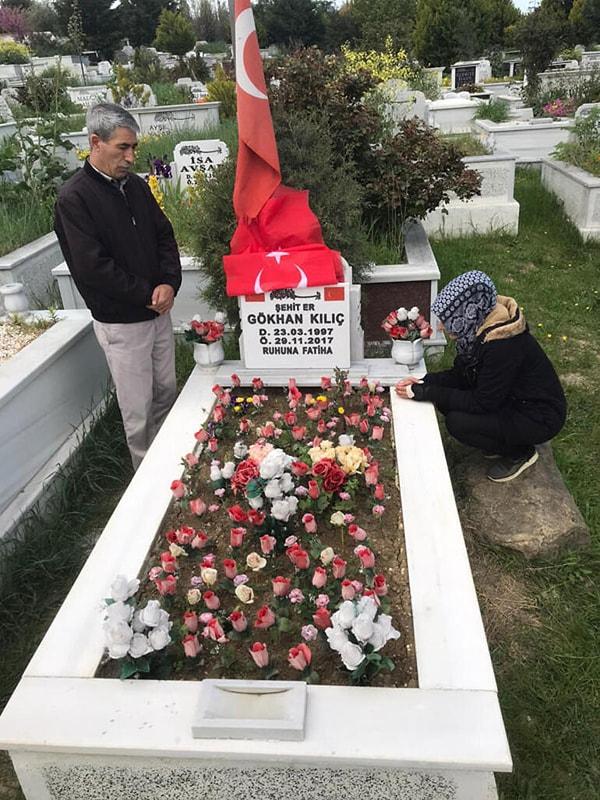 Kılıç, İstanbul Büyükçekmece Mezarlığı’nda bulunan oğlunun kabrine her hafta ziyaret ettiğini de kaydetti.