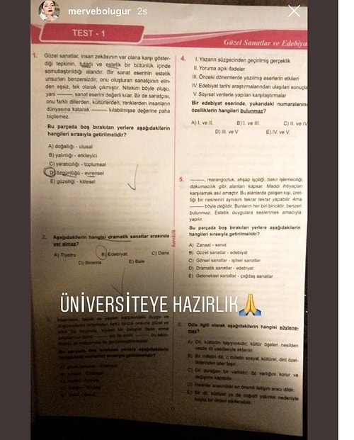 Üniversite Sınavlarına Hazırlanırken Kafa Dağıtmak İçin 20'lik Puzzle Yapan Merve Boluğur'a Komik Tepkiler Gecikmedi!