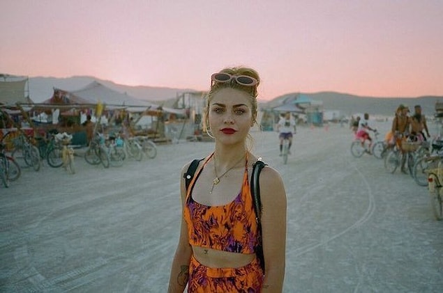 15. Kurt Cobain'in kızı Frances Bean Cobain