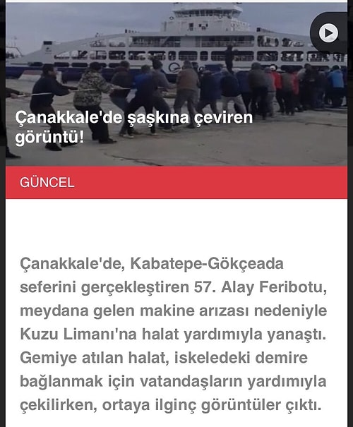 Arabaların Teknelerle Çarpıştığı Fıkrayı Aratmayacak Olaylarıyla Sadece Çanakkale'de Karşılaşabileceğiniz Manzaralar