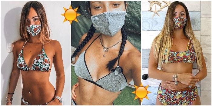 Hiç Beklenmedik Bir Trend Daha: Bu Yaz Plajlarda Rahat Etmek İsteyenler İçin Maskeli Bikiniler Geliyor