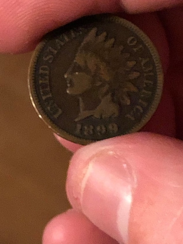 14. "Köpeğimi gezdirirken 1899'dan kalma bozuk para buldum!"