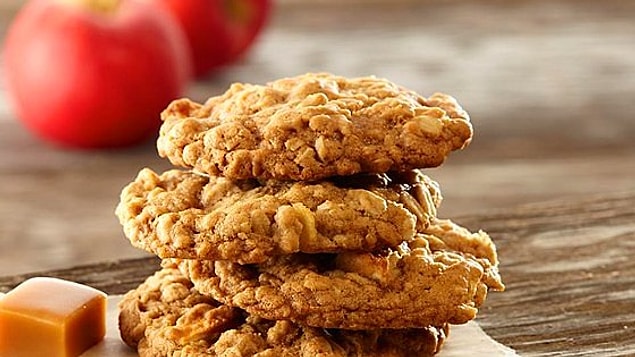 13. Dışı çıtır içi yumuşacık: Elmalı Cookie
