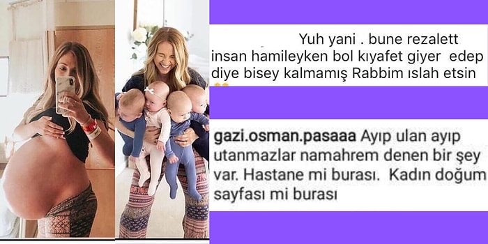 Hamile Kadınların Fotoğraflarına Yapılan Çağ Dışı Çirkin Yorumlar Pes Dedirtti!