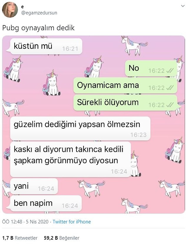 1. Kedili şapka önemli.