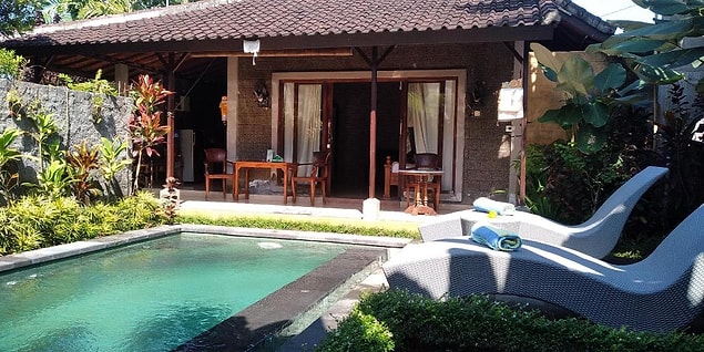 Bütün tatil köylerinde, havuzlu villalar mevcut. Yine bütçeniz doğrultusunda bu da bir seçenek olabilir.