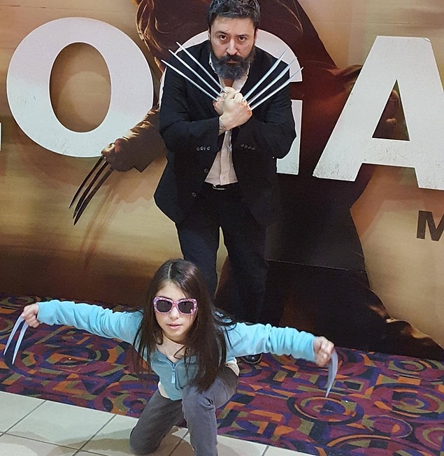 14. "Film sektöründe çalışıyorum ve bu baba-kız ikilisi keyfimi yerine getirdi."