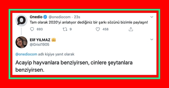 Felaketlerin Üst Üste Geldiği 2020 Yılını Bir Şarkı Sözüyle Anlatarak Herkese Kahkaha Attıran 15 Takipçimiz