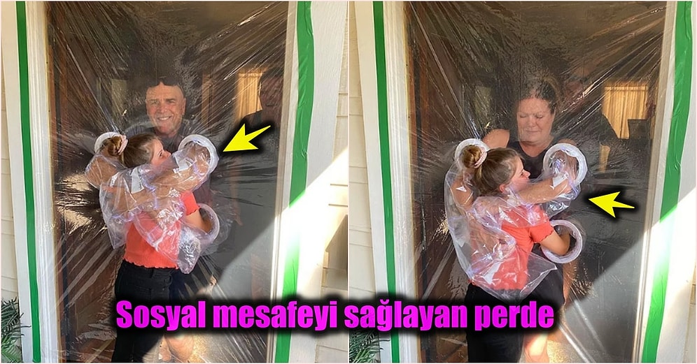 Sevdiği İnsanlara Karantinada Güvenle Sarılabilmenin Yolunu Bulan 10 Yaşındaki Kız