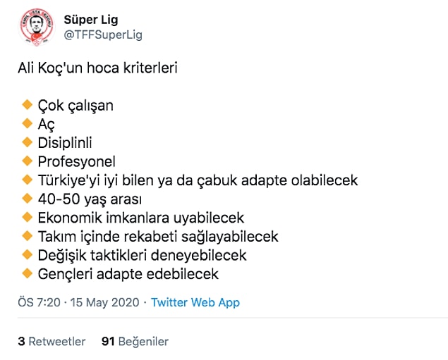 4. Kriterler biraz fazla gibi...