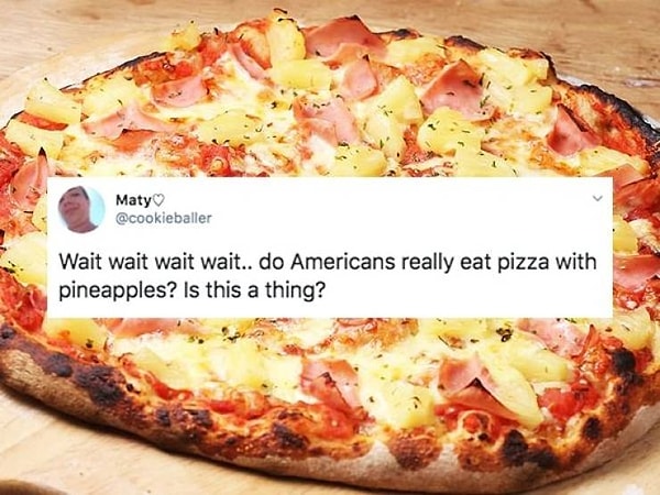 "Постойте-ка... американцы реально любят пиццу с ананасами?"